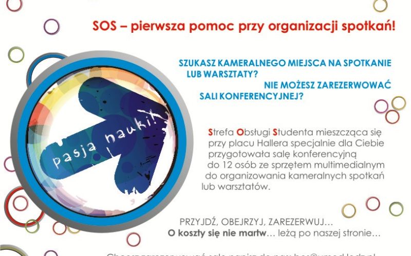 SOS – pierwsza pomoc przy organizacji spotkań!