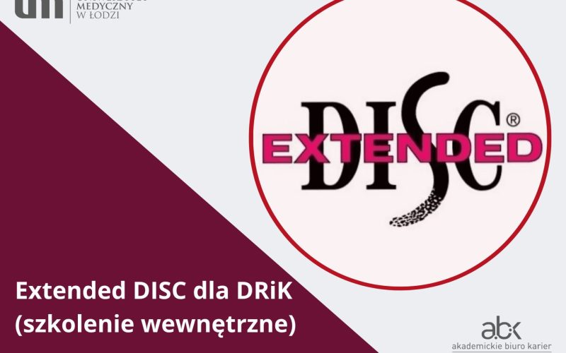 Extended DISC dla DRiK (szkolenie wewnętrzne)