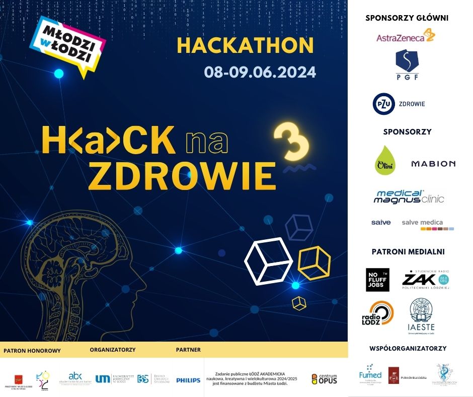Hackathon 3 - Zostań Sponsorem wydarzenia - Akademickie Biuro Karier