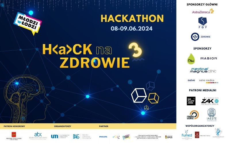 Hackathon HaCK NA ZDROWIE 3 – Zapisy Studentów od 15.04.2024