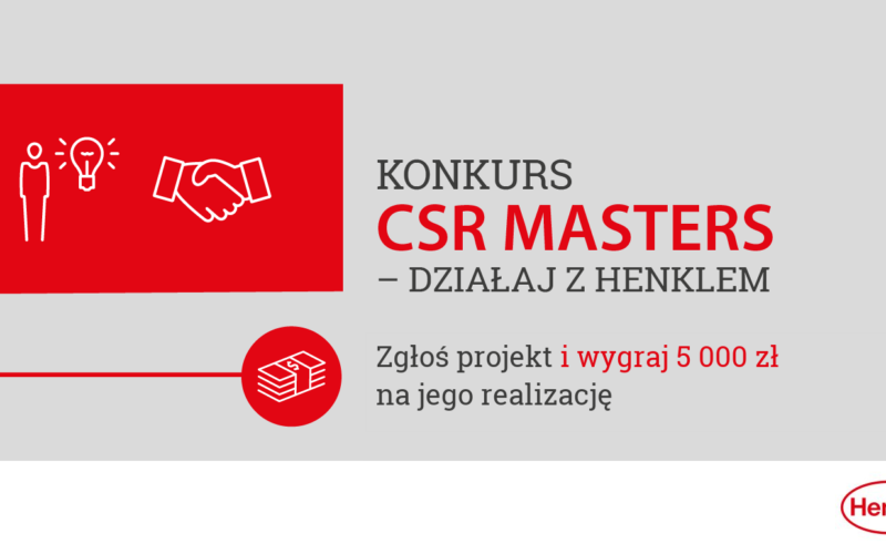 II edycja CSR Masters – działaj z Henklem!