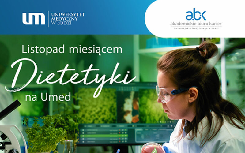 Listopad miesiącem Dietetyki - grafika