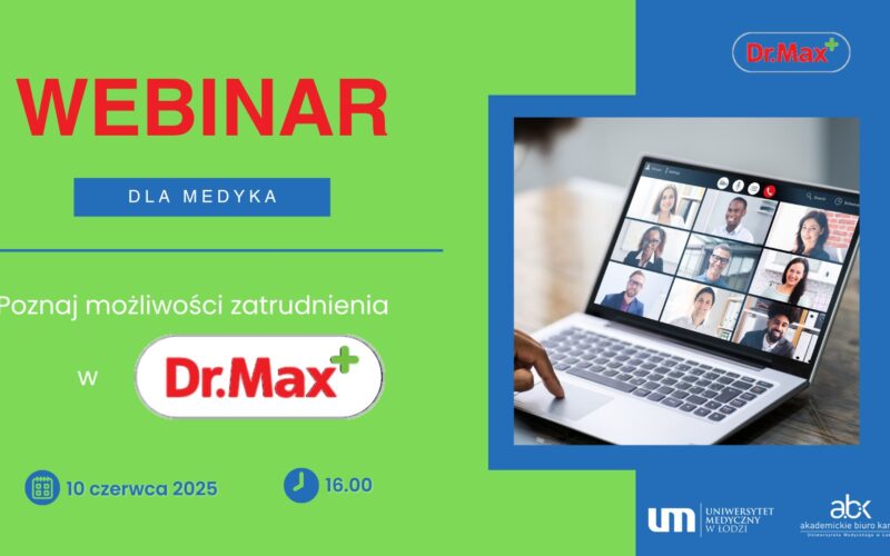 🎓 Webinar dla Medyka z  Dr. Max!