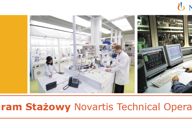 Weź udział w Programie Stażowym Novartis Technical Operations!