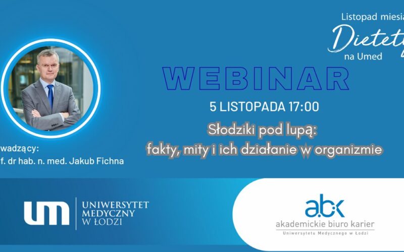Webinar: Słodziki pod lupą: fakty, mity i ich działanie w organizmie