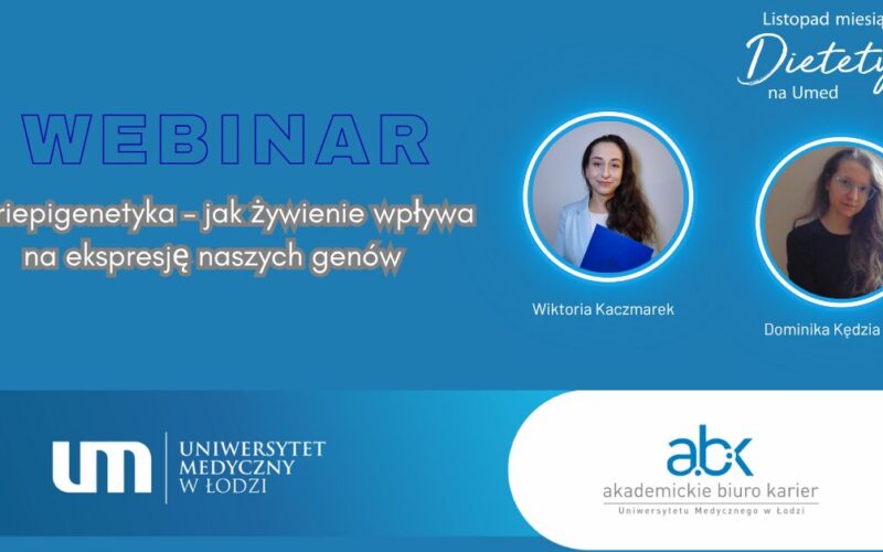 Webinar: Nutriepigenetyka – jak żywienie wpływa na ekspresję naszych genów
