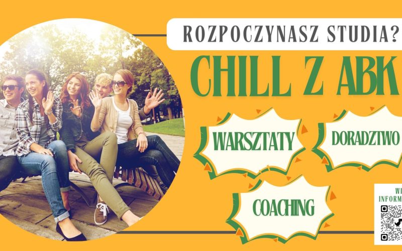 CHILL z ABK – wakacyjne wsparcie dla kandydatów na studia