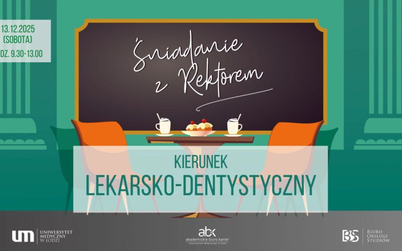 Śniadanie z Rektorem dla kierunku Lekarsko – Dentystycznego