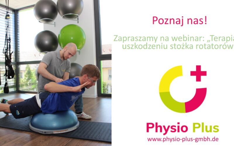 Webinar – Terapia w uszkodzeniu stożka rotatorów