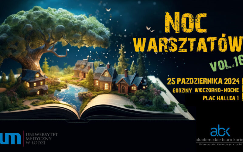 Zapraszamy na Noc warsztatów (25.10.24)