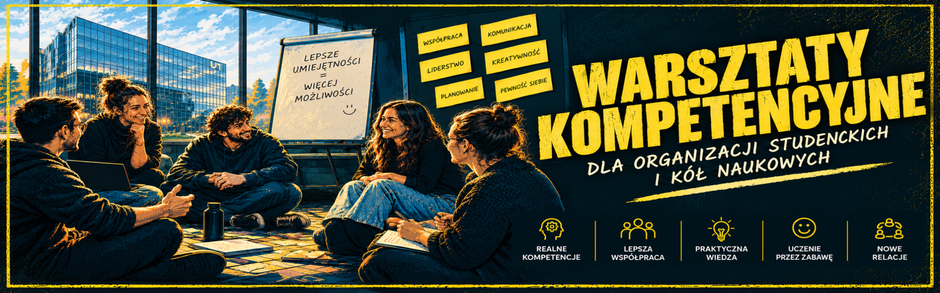 Warsztaty kompetencyjne dla kół i organizacji studenckich UMED